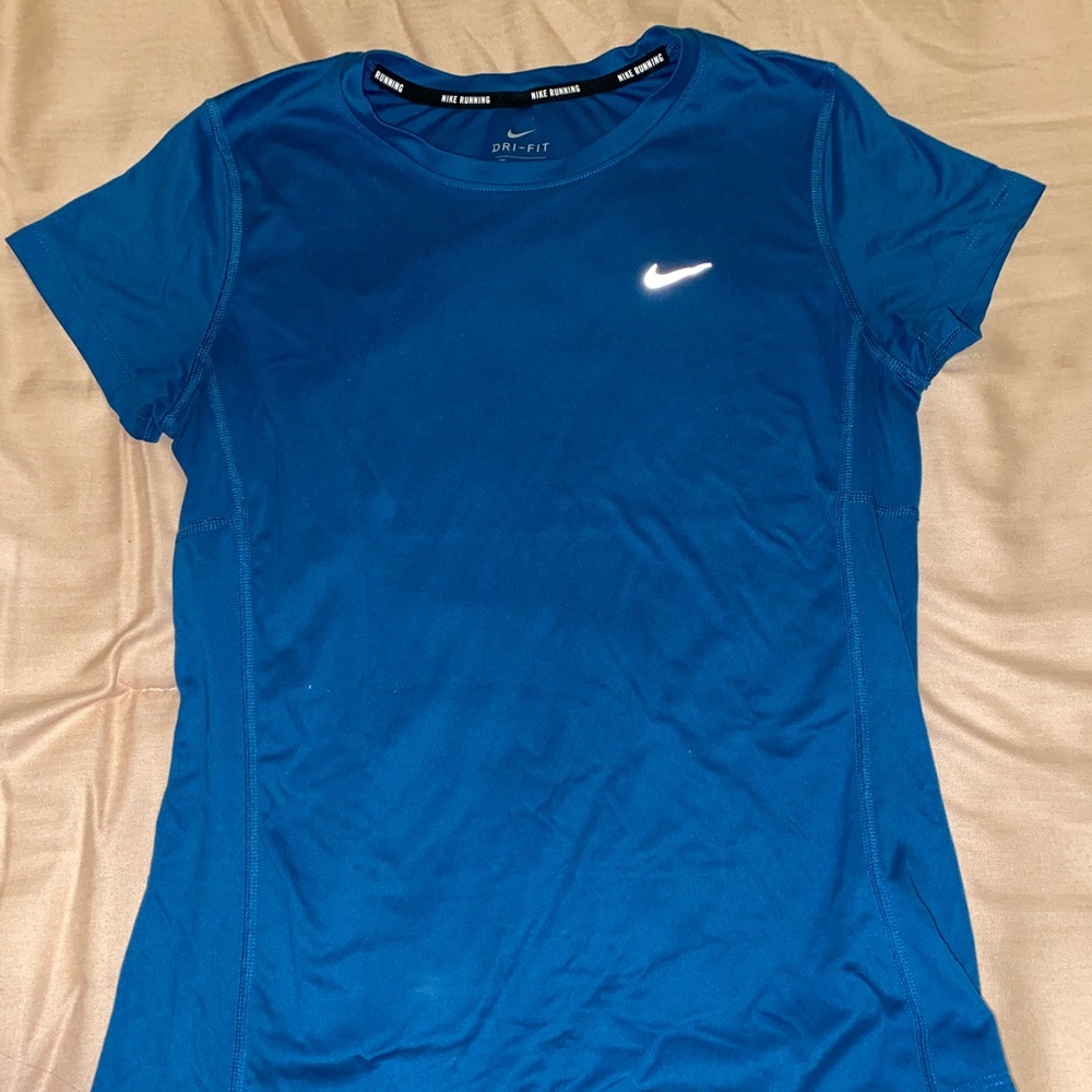 Nike blue dri-fit shirt